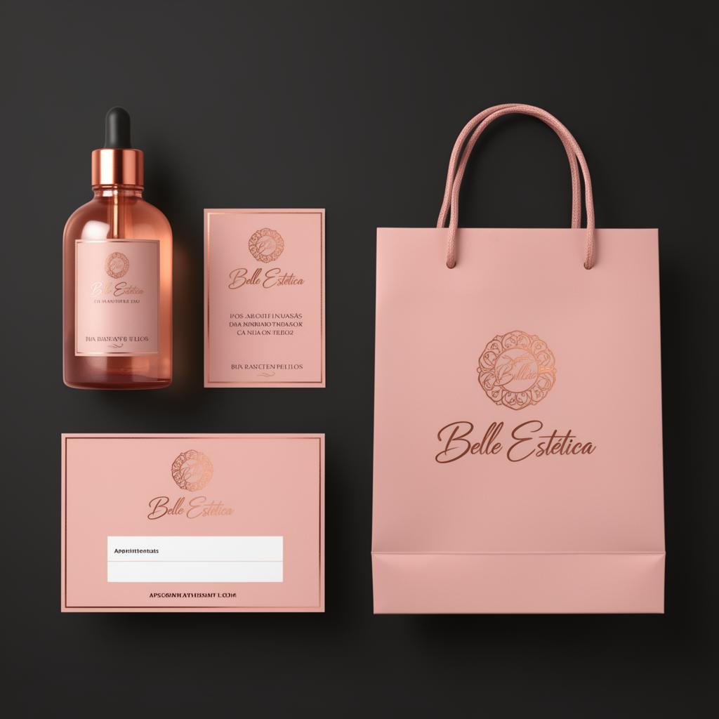 Identidade visual Belle Estética