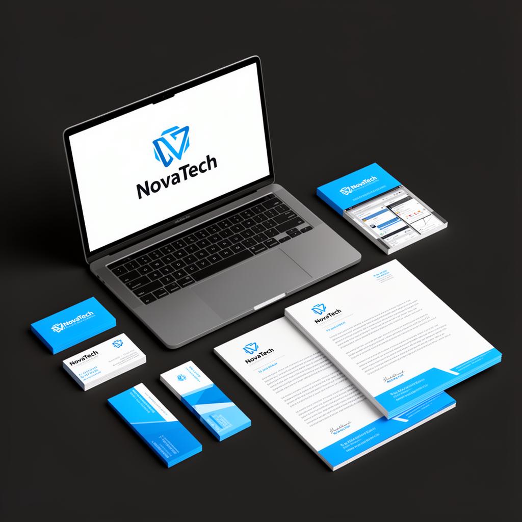 Identidade visual NovaTech